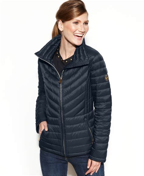 michael kors puffer jacket women's|Michael Kors lightweight puffer jacket.